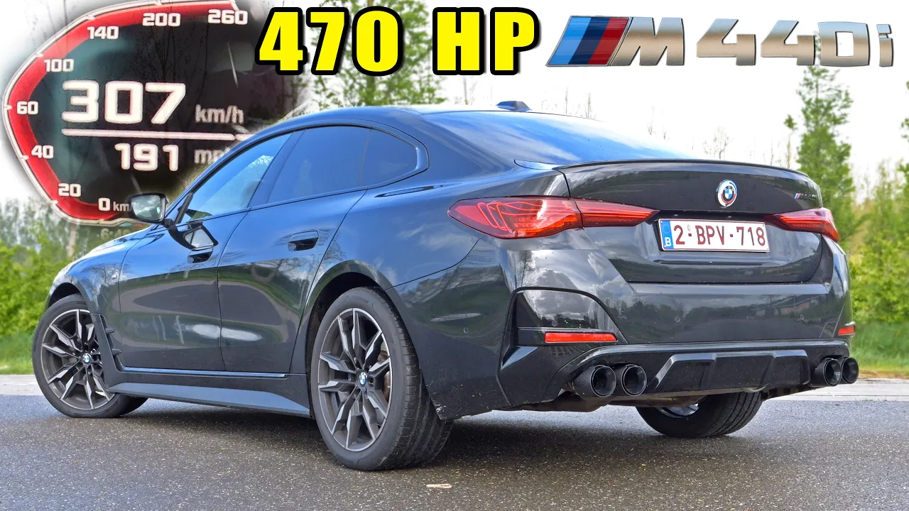 BMW M440i xDrive G26 *MHD STAGE 2* // 0-300 ACCELERATION & SOUND