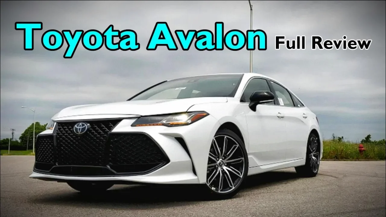 2019 Toyota Avalon: FULL REVIEW | Grandma will HATE it; You'll LOVE it!