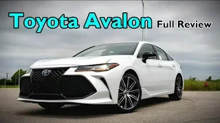 2019 Toyota Avalon: FULL REVIEW | Grandma will HATE it; You'll LOVE it!