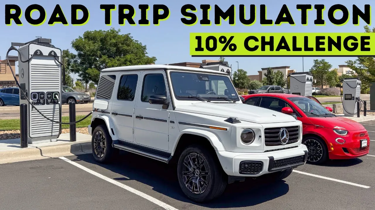 Mercedes Electric G-Wagon Isn't The Best Road Tripper... But I Love It Anyway