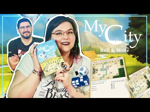 [Partie intéractive] MY CITY - ROLL & WRITE | 2 joueurs | IELLO | VOD Live