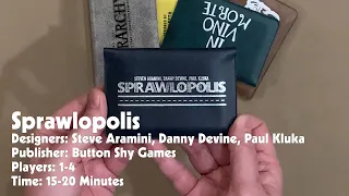 Much Ado About Board Games Presents... Sprawlopolis