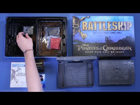 USAopoly Unboxes: Pirates of the Caribbean Battleship