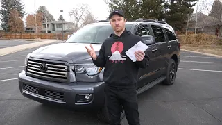 2021 Toyota Sequoia Nightshade Full Tour & Neat Features