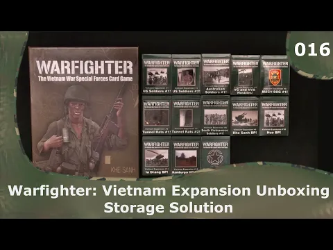 Warfighter Vietnam Storage Solution | 16 | Warfighter Vietnam Expansions Unboxings