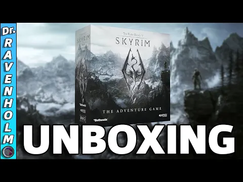 Unboxing The Elder Scrolls V: Skyrim The Adventure Game Complete Deluxe