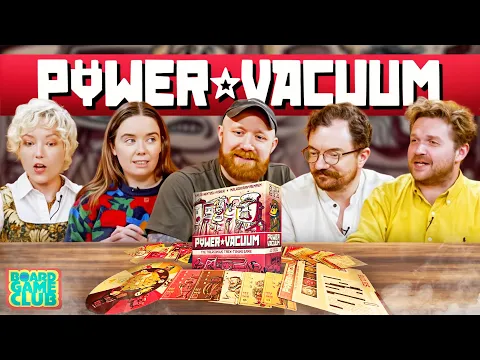 Let's Play POWER VACUUM | Board Game Club