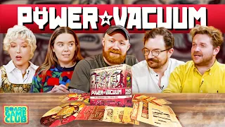 Let's Play POWER VACUUM | Board Game Club