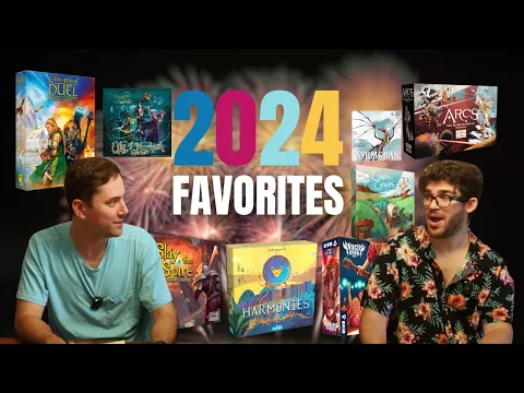 Our Favorite Board Games from 2024 (Top 12 2024 Board Game Releases)