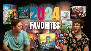 Our Favorite Board Games from 2024 (Top 12 2024 Board Game Releases)