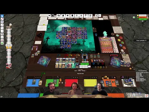 Let's Play Clank! Catacombs on TTS - The Board & Barrel