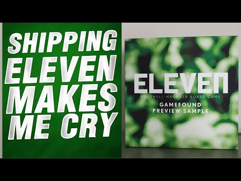 Shipping Eleven makes me cry! | VLOG 91 #behindscenes #boardgames