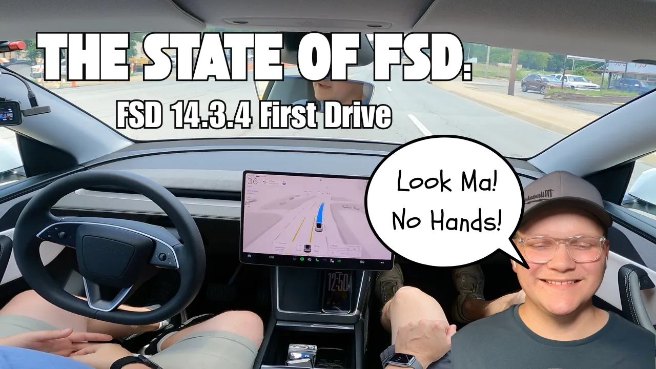 This Is REALLY Good | FSD v14.3.4 First Drive