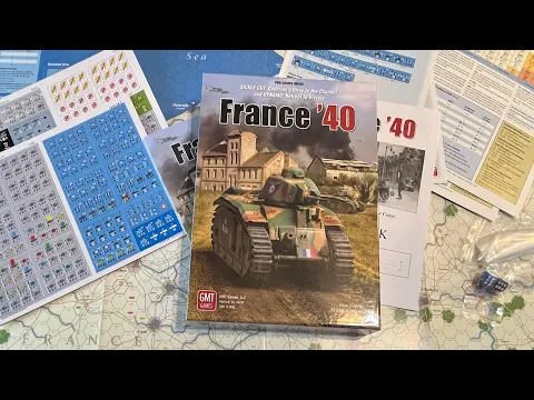 France ‘40: Second Edition (GMT) - Unboxing