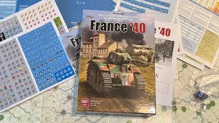 France ‘40: Second Edition (GMT) - Unboxing