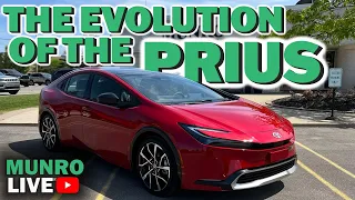 The evolution of the Prius - 2023 Toyota Prius