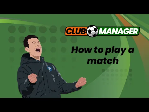 How to play a match in Club Manager - the football board game