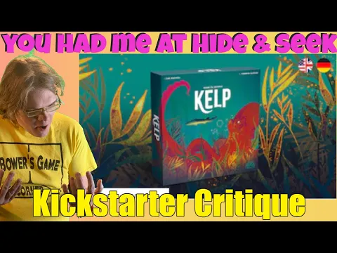 KELP - Shark vs Octopus | 2-player asymmetrical game - Kickstarter Critique Review