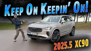 2025.5 Volvo XC90 Review | Still The 3-Row Luxury SUV To Beat