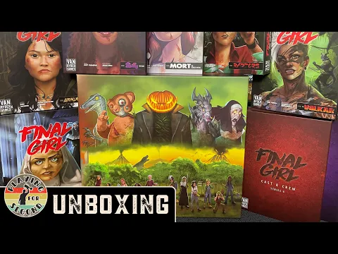Final Girl Series 4 Unboxing | Playing for Second