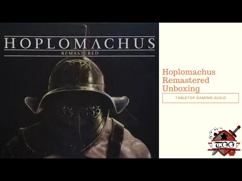 Hoplomachus Remastered Board Game Unboxing