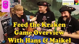 Game Overview with Hans & Maikel at Spiel'19 - Feed the Kraken