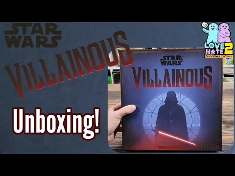 Unboxing of Star Wars Villainous | Ravensburger