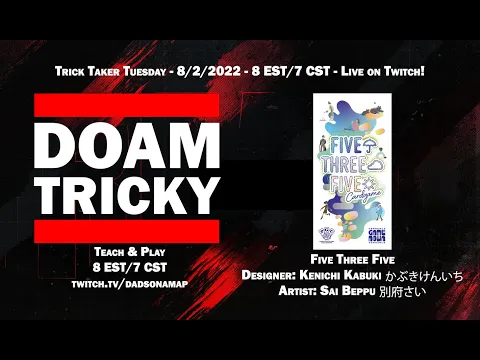 It's TRICKY: Five Three Five Live Teach & Play (x2!)