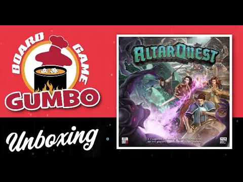 Altar Quest - Unboxing & Overview of Gameplay