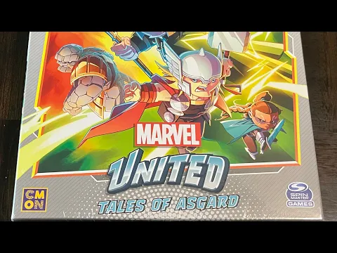 Marvel United: Tales of Asgard (CMON) - Unbox & My First Look