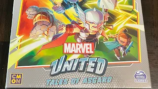 Marvel United: Tales of Asgard (CMON) - Unbox & My First Look