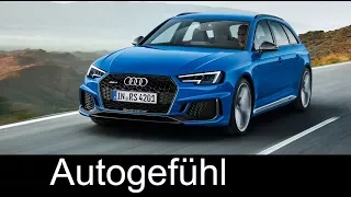 Audi RS 4 Avant Exterior/Interior Preview - IAA 2017 - Autogefühl