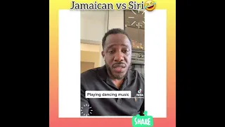 Jamaican vs Siri 🤣🤣 Jamaican vs Siri 🤣🤣