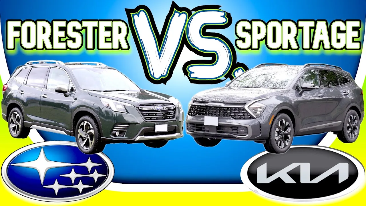 All-new Kia Sportage VS Updated Subaru Forester comparison
