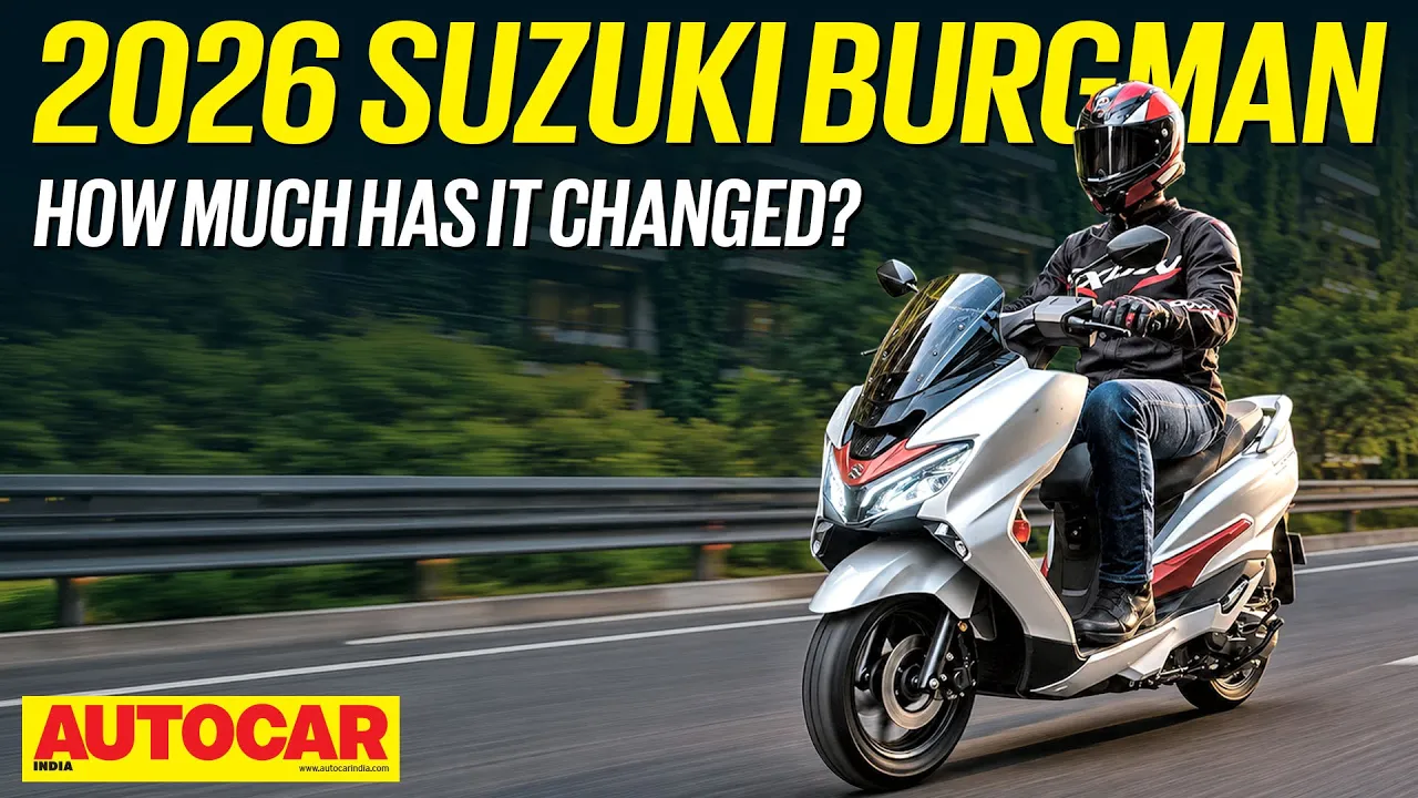 2026 Suzuki Burgman review - All the maxi scooter you need | Road Test | Autocar India