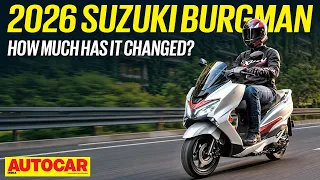 2026 Suzuki Burgman review - All the maxi scooter you need | Road Test | Autocar India