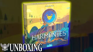 We Unboxed Harmonies — Here's What's Inside This Stunning Libellud Game