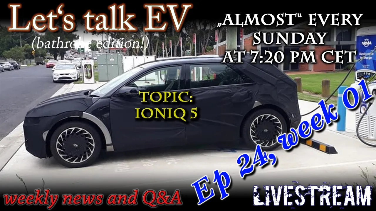 (Live) Let's talk EV - Week 01 - Ioniq 5