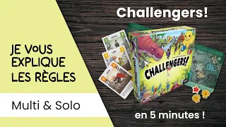 Je vous explique les règles du jeu CHALLENGERS! en moins de 5 minutes!