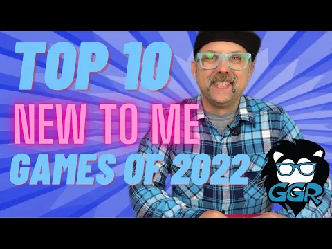 Top 10 New To Me Board Games in 2022