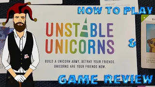 How to Play Unstable Unicorns & Game Review