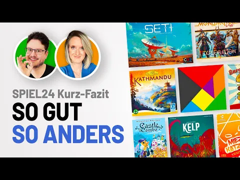 Großartige SPIEL24 Brettspiel Neuheit - Kurz-Fazits mit Liana