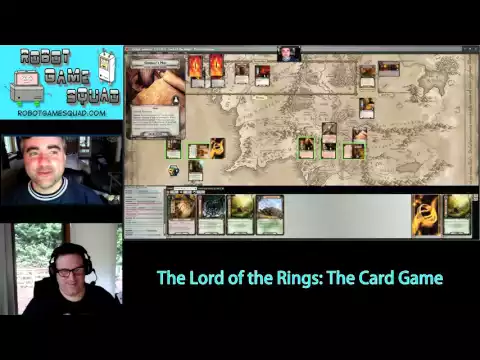 The Lord of the Rings: The Card Game - Escape from Dol Guldur - Robot Game Squad Playthrough HD