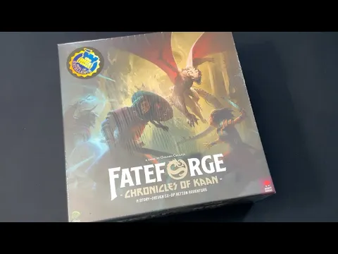 TDG: Fateforge: Chronicles of Kaan unboxing with Ray
