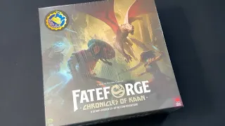 TDG: Fateforge: Chronicles of Kaan unboxing with Ray
