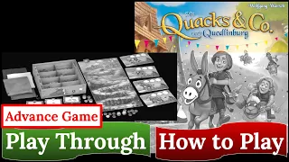 Quacks & Co.: Quedlinburg Dash - How to Play & Play Through (Advance Rules)