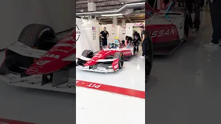 I hit the Miami track in a Formula E car…👀🏎️ #NissanFormulaE #EvoSessions #ad