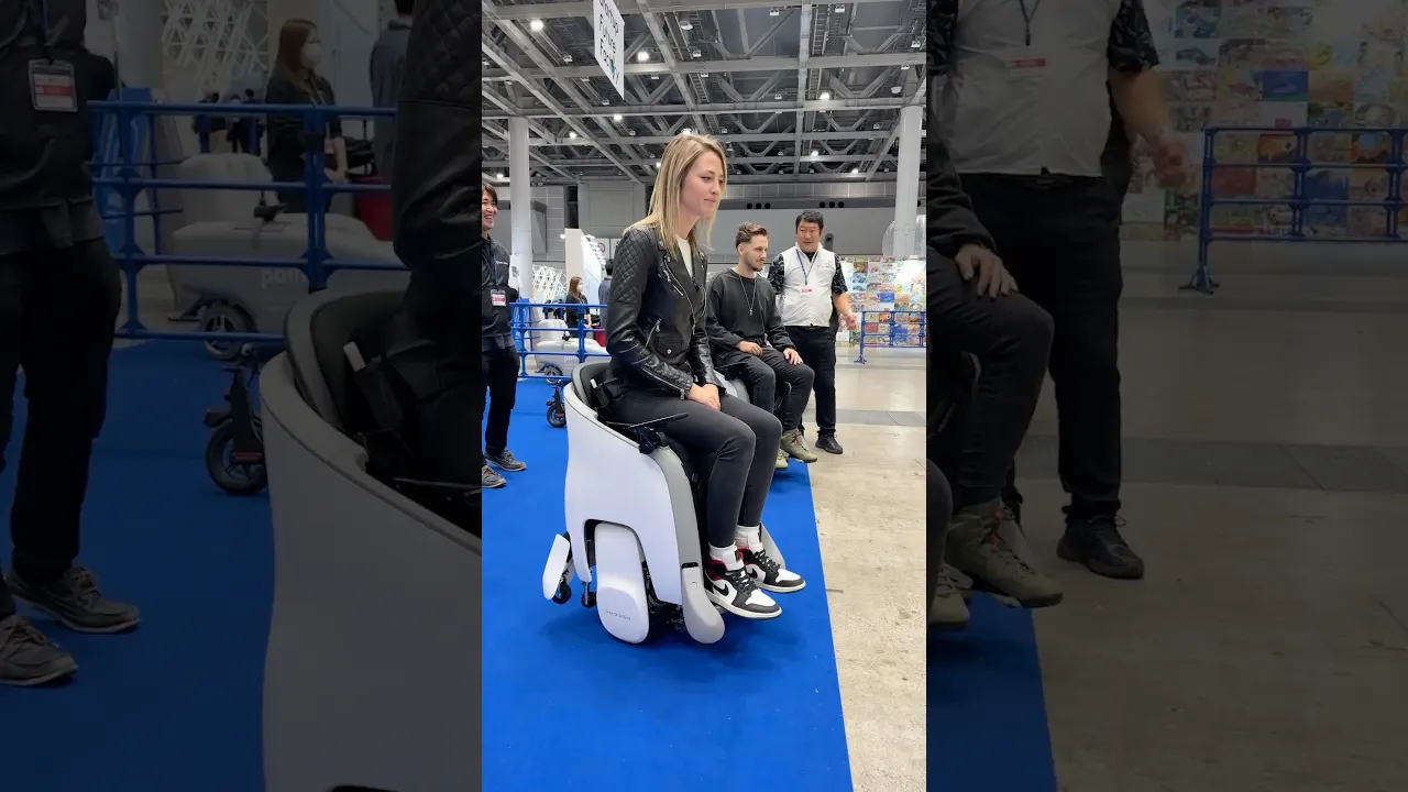 The Hands-Free Honda Wheelchair 😮 #japan #mobility #show
