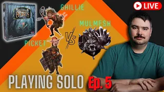 Too Many Bones | Board Game Solo Playthrough Ep.5 | LIVE