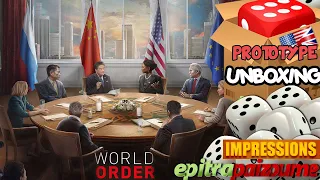 World Order - Prototype Unboxing & Impressions (EN) by Epitrapaizoume